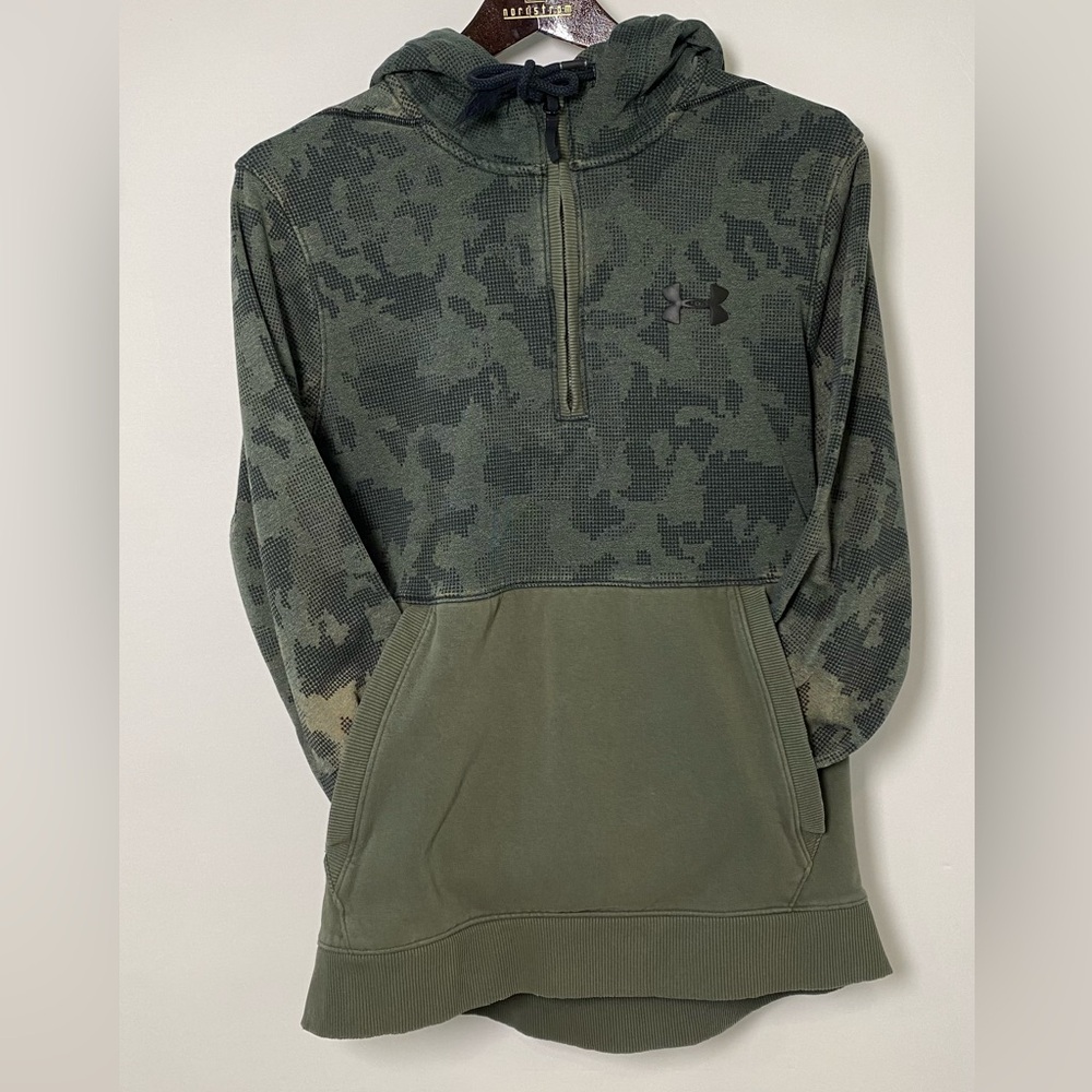 Under Armour Men's Green Camo Hoodie (Size M)